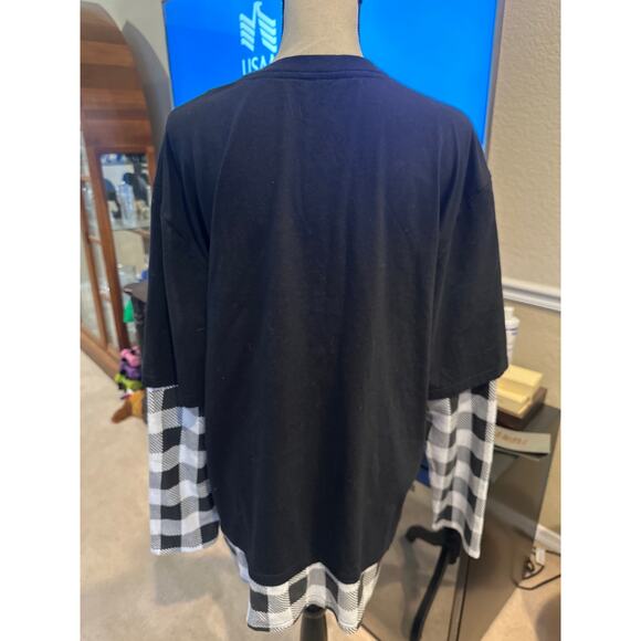 Women’s Disney Authentic Mickey Mouse Black Long Sleeve Shirt. Size XL - Picture 4 of 5